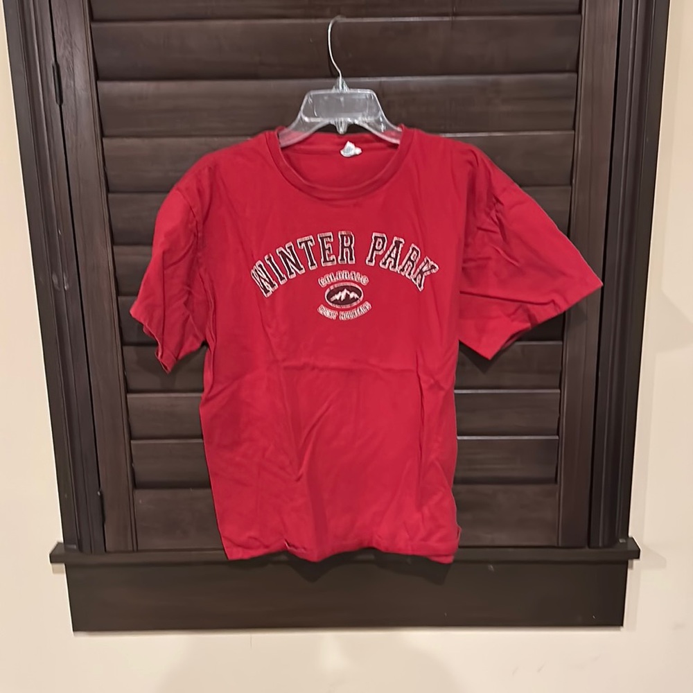 Vintage Colorado camping shirt